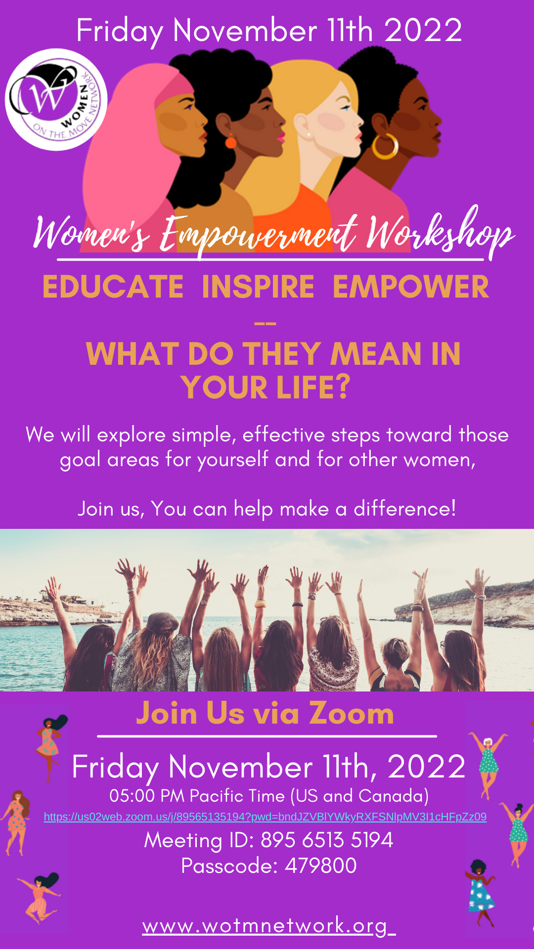 Women Empowerment Workshops – Women On The Move Network