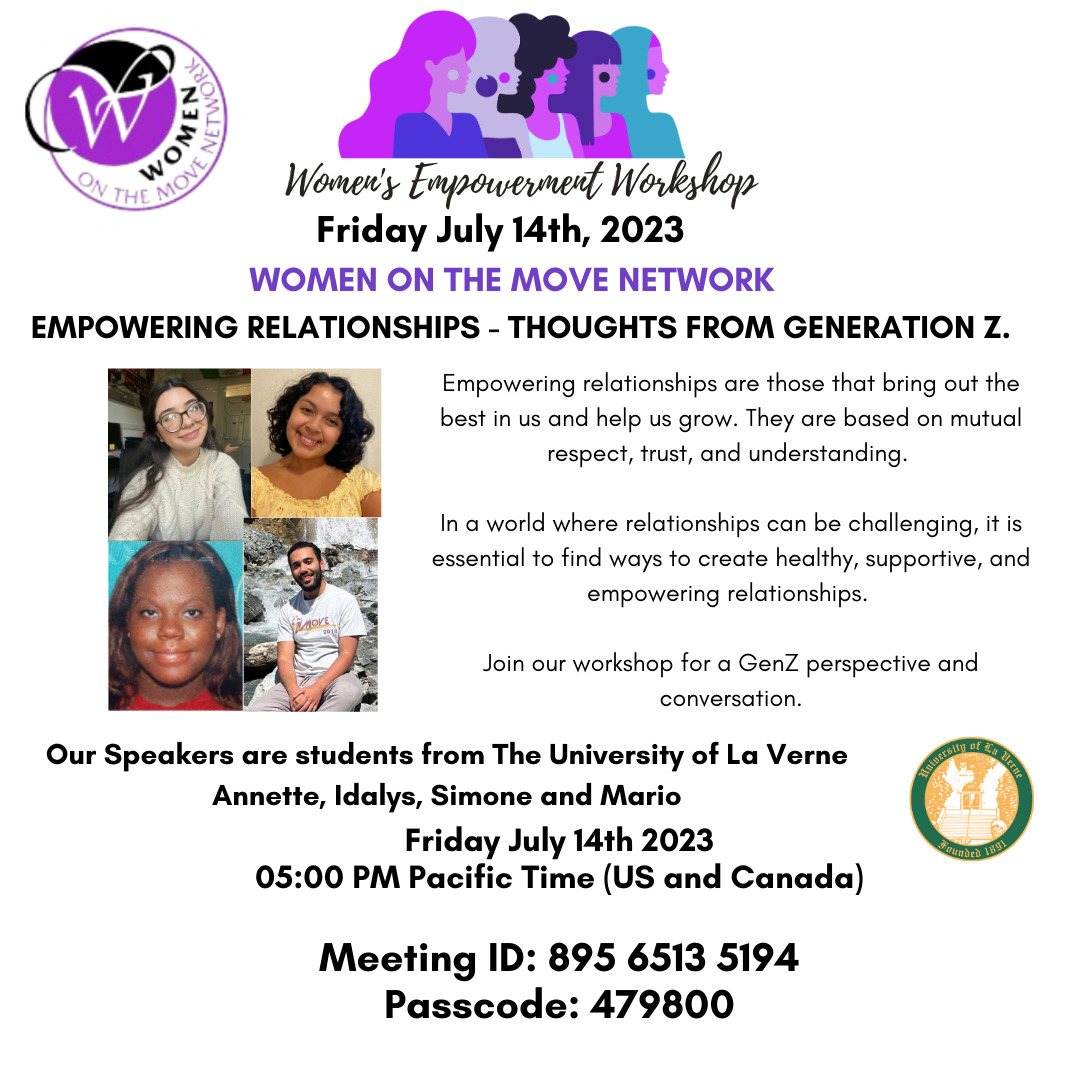 Women Empowerment Workshops – Women On The Move Network